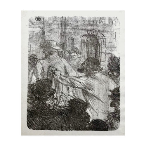 TOULOUSE-LAUTREC HENRI DE, La halle aux draps, Cracovie, 1898