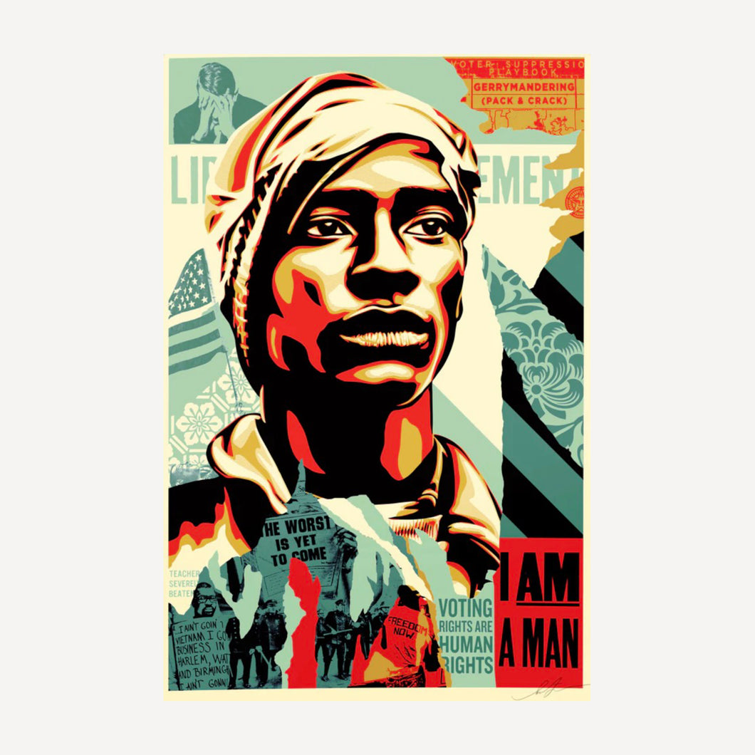OBEY - SHEPARD FAIREY, Voting rights are human rights, 2022