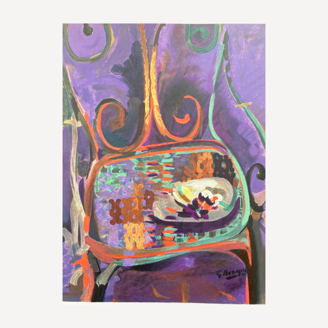 BRAQUE GEORGES, A Garden Chair, 1962